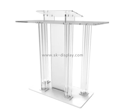 Custom acrylic speech podium AFS-707