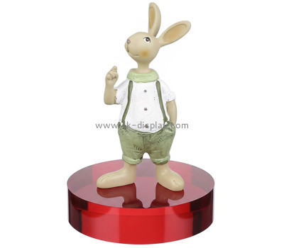 Custom acrylic round decorative display block CA-215