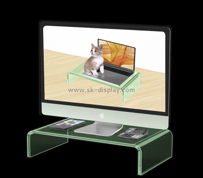Custom acrylic monitor stand riser for desk PD-365