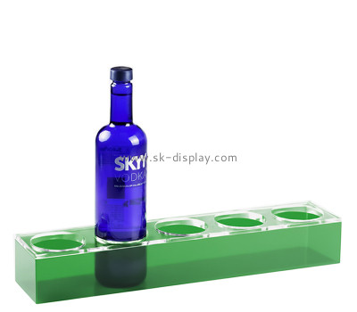 Custom acrylic bottled beer display holder WD-310