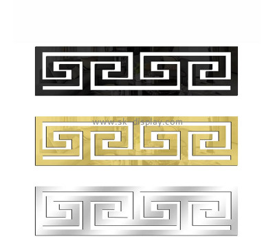 Custom acrylic wall border decor mirror stickers MA-223
