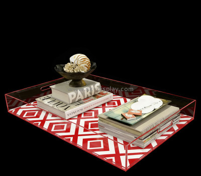 Custom acrylic decorative organizer tray STS-314