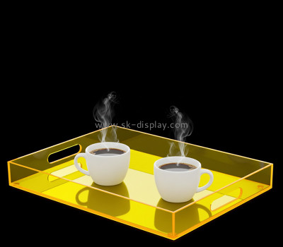 Custom acrylic coffee serving tray STS-316