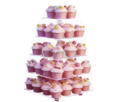 Custom acrylic LED parties cupcake display stand tree LDD-212