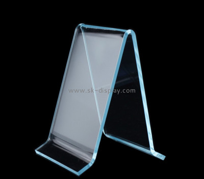 Custom acrylic shop V shape shoes display rack SSD-132