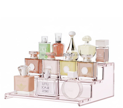 Custom acrylic 3 tiers perfume display risers SOD-1202