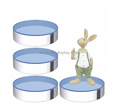 Custom acrylic round boutique display blocks AB-418