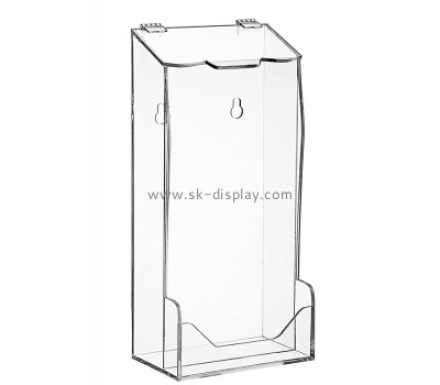 Custom acrylic wall pamphlet display holder BD-1287