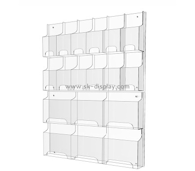 Custom acrylic hanging pamphlets display holders BD-1290
