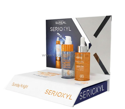 Custom acrylic skincare makeup display props CO-889