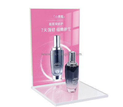 Custom acrylic countertop skincare makeup display props CO-890