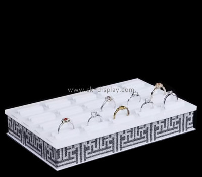 Custom acrylic jewelry rings display holders JD-345