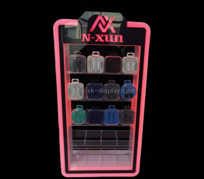 Custom acrylic digital accessories multi-layer luminous display cabinet PD-370