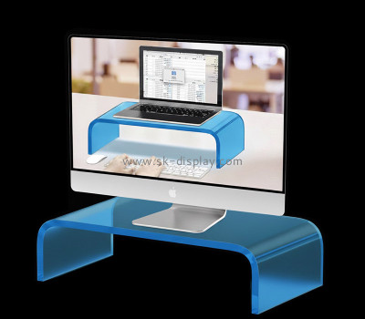 Custom acrylic desktop monitor stand PD-373
