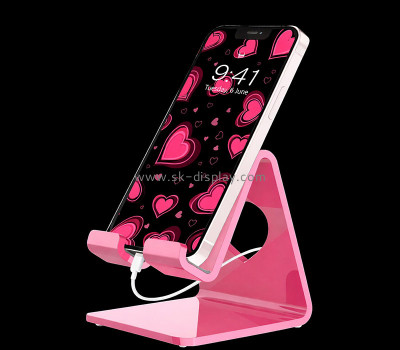 Custom acrylic phone holder for desk PD-377
