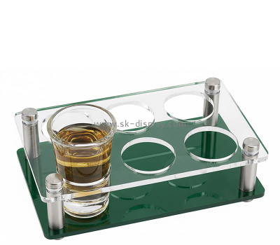 Custom acrylic bar wine glass cup holder WD-321