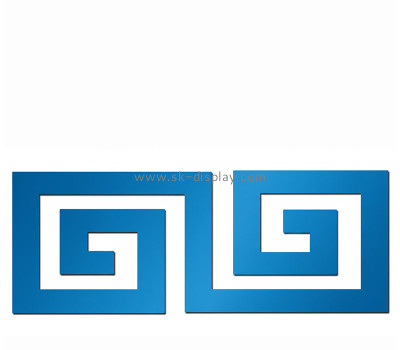Custom acrylic wall DIY geometric shape mirror stickers MA-227