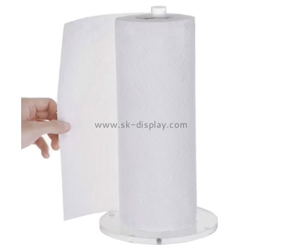 Custom acrylic tabletop paper towel roll holder SOD-1206