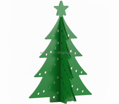 Custom acrylic Christmas tree shape earring display stand SOD-1209