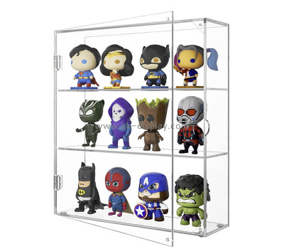 Custom acrylic wall 3 tiers mini figures showcase DBS-1395