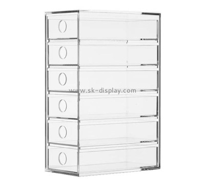 Custom acrylic 6 tiers sunglasses drawers showcase DBS-1396