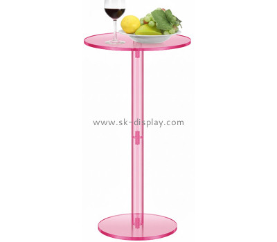 Custom acrylic balcony drink side table AFS-727
