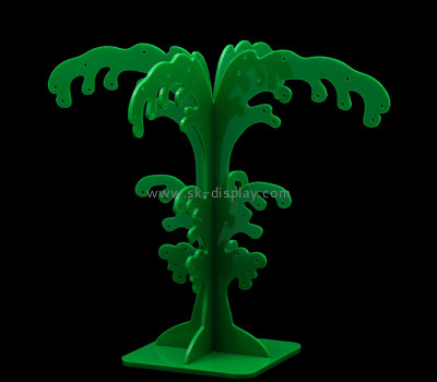 Custom acrylic tree shape earring stud display props JD-357