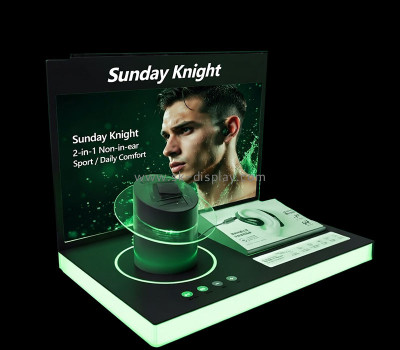 Custom acrylic trade show earphone display props PD-381