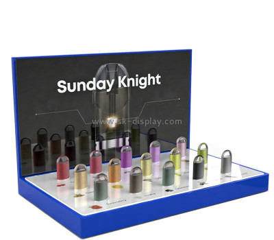 Custom acrylic e-cigarettes LED display stand props KLD-226