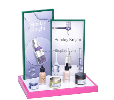 Custom acrylic beauty LED display stand props KLD-227