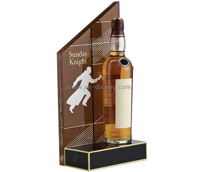 Custom acrylic wine bottle LED display stand props KLD-229