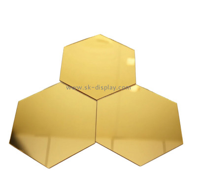 Custom acrylic wall 3D decor mirror stickers MA-235