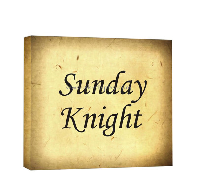 Custom acrylic advertising light box LDD-226