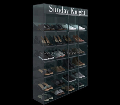 Custom acrylic multi-functional shoe display rack SSD-147