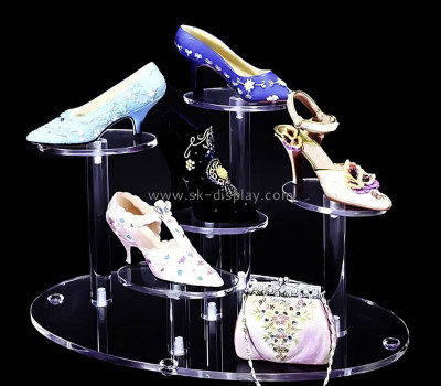 Custom acrylic shopping mall shoe display stand SSD-150