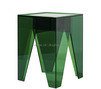 Custom acrylic square small coffee table AFS-732