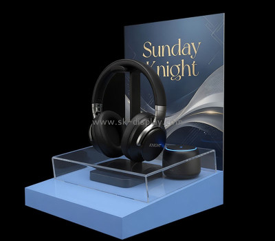 Custom acrylic headphone display stand prop PD-387