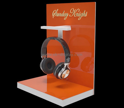 Custom acrylic exhibition headphone LED display stand prop PD-388