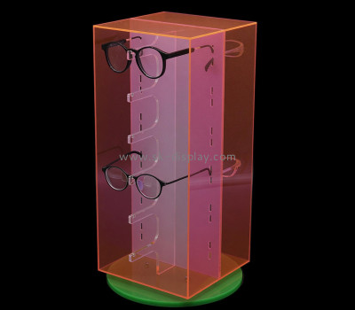Custom acrylic eyeglasses rotating display stand GD-211