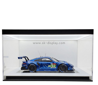 Custom acrylic model car LED display case LDD-229