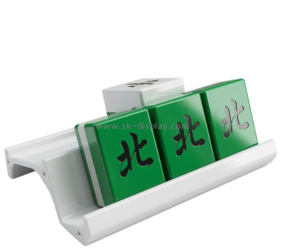 Custom acrylic mahjong tiles rack SOD-1219