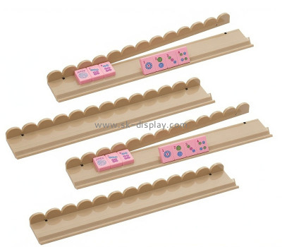 Custom acrylic mahjong game racks with pusher SOD-1222
