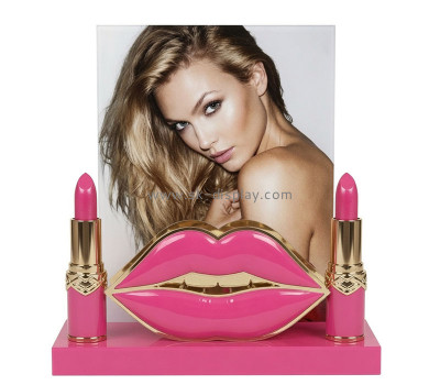 Custom acrylic exhibition lipgloss display stand CO-912