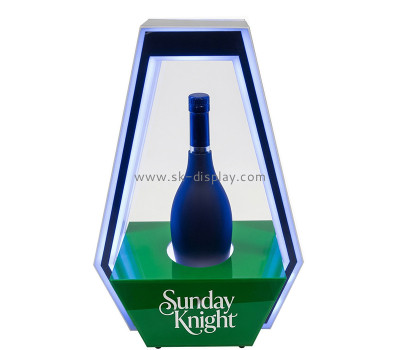Custom acrylic liquor illuminated display stand KLD-242