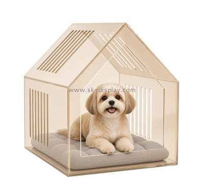 Custom acrylic small indoor dog house AFS-744