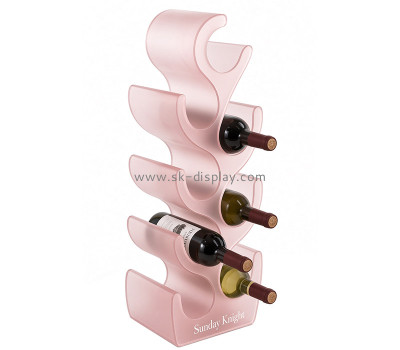 Custom tree shaped acrylic unique wine bottle holder rack WD-349
