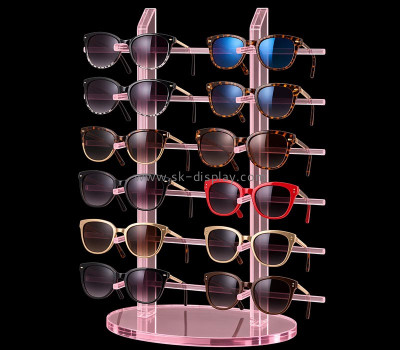 Custom acrylic sunglasses display stand rack GD-222
