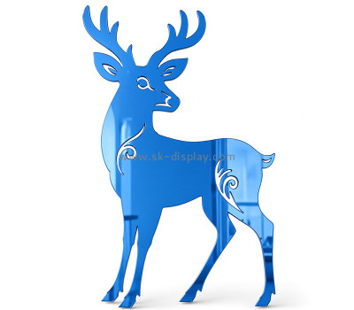 Custom acrylic wall 3D deer mirror sticker MA-252