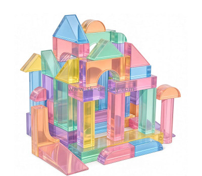 Custom acrylic kids stacking building blocks AB-450