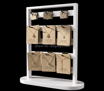 Custom acrylic retail shop jewelry display stand rack JD-377
